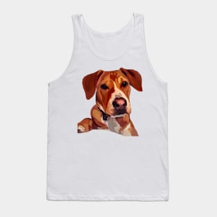 Puppy portrait Tank Top